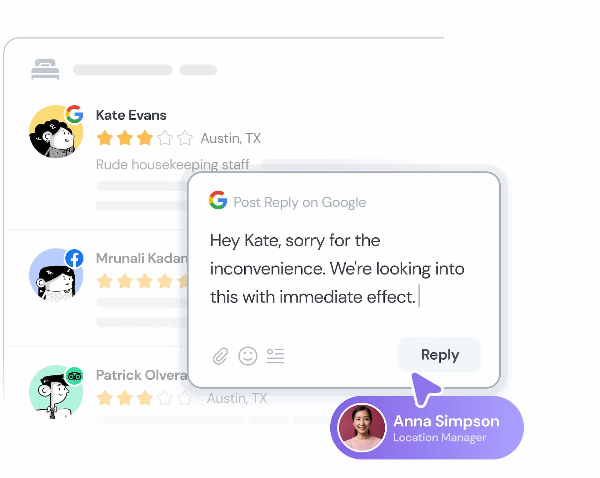 Tous vos avis au même endroit.